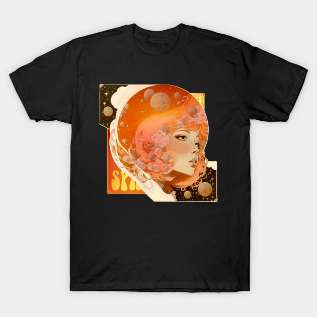 Astro maiden T-Shirt by BrokenSpirit